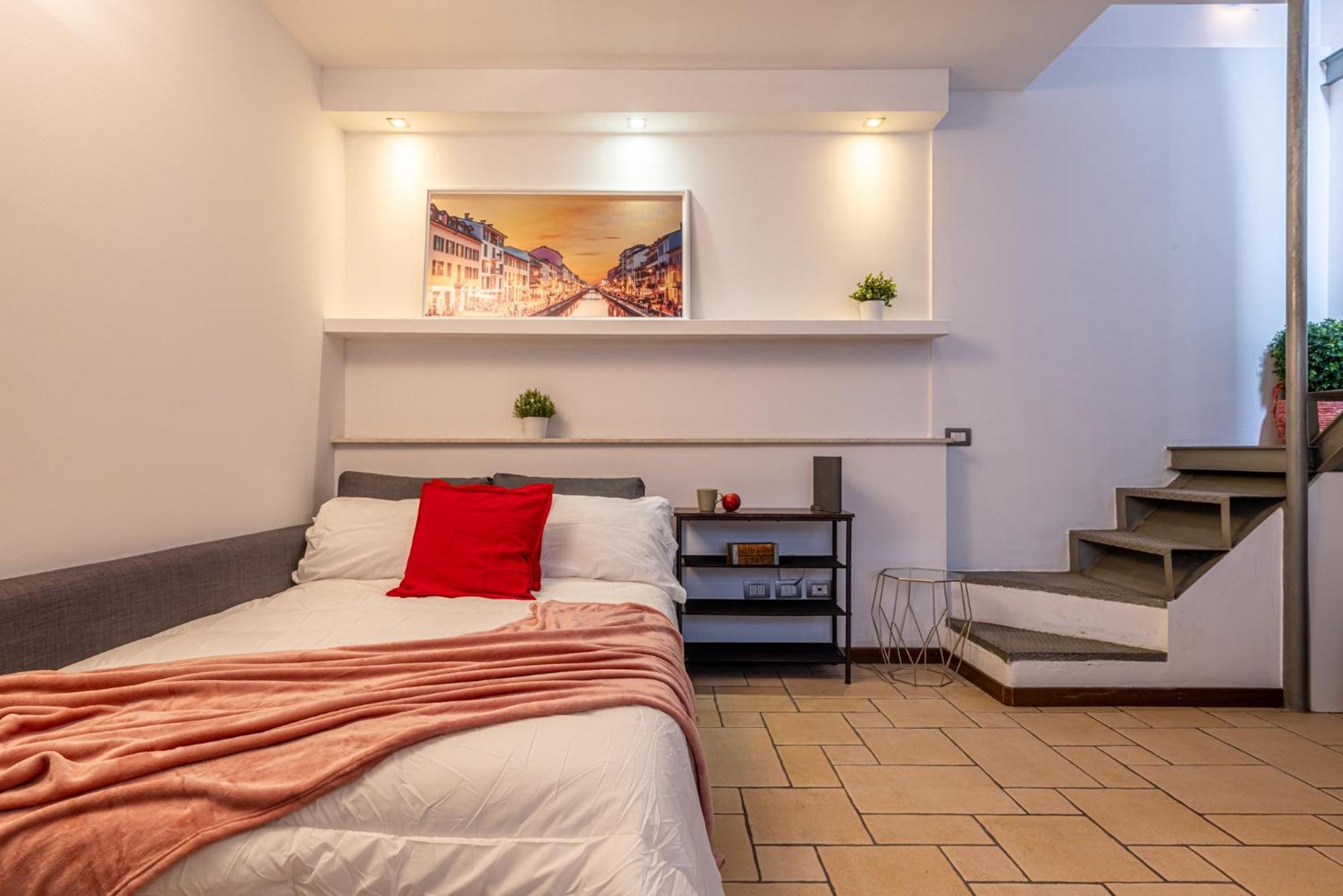 Romantic Suite Navigli - 15Min Duomo - Free Parking Mediolan Zewnętrze zdjęcie